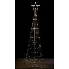 ALBERO 3D 262 MICROLED CM.200 H BIANCO (2pz)